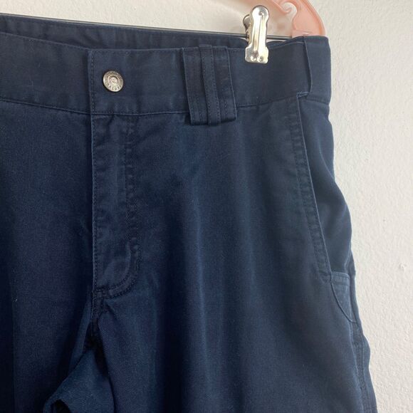 5.11 Tactical Series Navy Blue Cargo Pants Womens Size 12 34/30 Utility Work - Picture 4 of 16